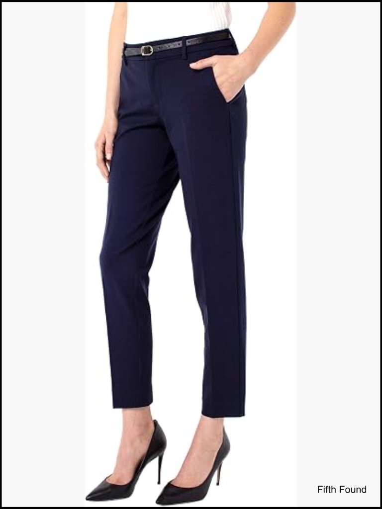 Kelsey Slim Leg Trousers Super Stretch Ponte Knit Women's Pants
